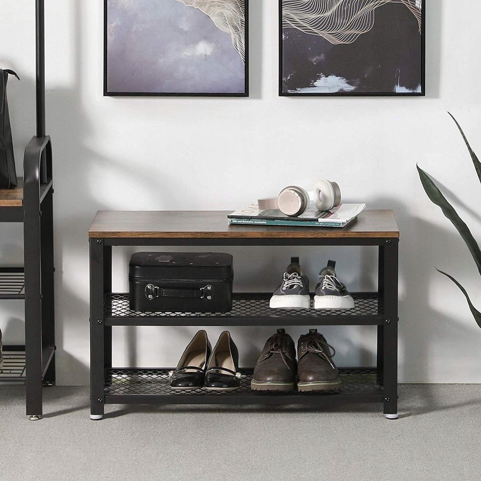 Полка для обуви в стиле лофт